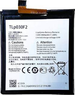 RAPPER Mobile Battery For  BlackBerry DTEK 60 Alcatel One Touch Idol 4S OT-6070 OT-6070K TLP030F2