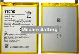 Mspare Mobile Battery For  Tecno Camon I Air 2 Plus | Model BL-36BT {3750mAH}
