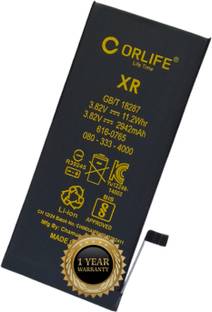 orlife Mobile Battery For  iPhone XR A2105 A1984 A2107 A2108 A2106 (1 Year Replacement Warranty)