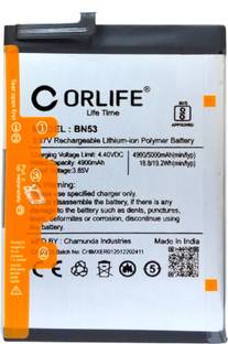 orlife Mobile Battery For  Xiaomi Redmi Note 9 Pro Max BN53 (1 Year Replacement Warranty)
