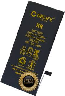 orlife Mobile Battery For  iPhone XR A2105 A1984 A2107 A2108 A2106 (1 Year Replacement Warranty)
