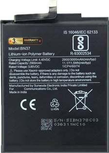 Zewon Mobile Battery For  Xiaomi Redmi 6A M1805D1S M1804C3CI Battery 6 Months Warranty*