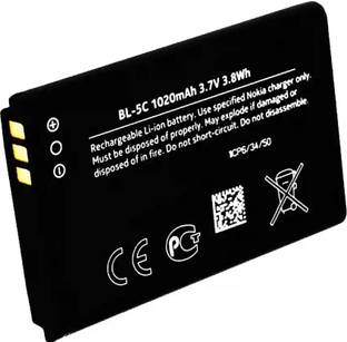 STOCK UP Mobile Battery For  NO-KIA 1000 1010 1100 105 SS (BL-5C)
