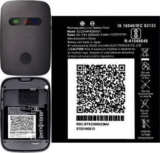 Wokia-Electronics Company Mobile Battery For  JIO Reliance Jio 4G Router JioFi 3 (JMR540, JMR541) JioFI 4 (JMR1140)