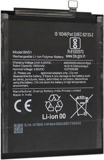 SUFO Mobile Battery For  Redmi 8 / 8A - 5000MAh