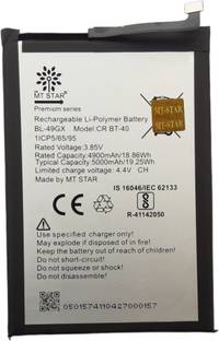 MRMT STAR Mobile Battery For  Infinix Note 10 , Note 7 , BL-49GX