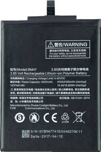 Zewon Mobile Battery For  Xiaomi Redmi 4-Redmi 3-Redmi 3s-Redmi 3s Prime Battery 6 Months Warranty*