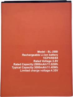 FULL CELL Mobile Battery For  Itel A55 / S15 / BL-29BI