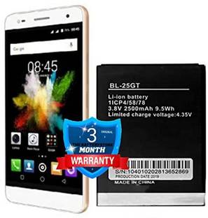 THE BATTERY STORE Mobile Battery For  Tecno WX3 Original BL-25GT Battery with 3 Month Warranty and high Capacity Battery Backup