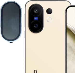 Besmon Back Camera Lens Ring Guard Protector for VIVO X200 FE 5G Back Camera Lens Ring Guard Protector Frame Glass Blue