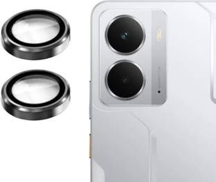 Besmon Back Camera Lens Ring Guard Protector for Realme p3 5g Back Camera Lens Ring Guard Protector Black