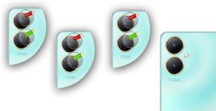 DAFFIN Back Camera Lens Glass Protector for vivo y36+