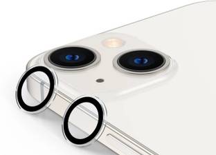 ITIANS Back Camera Lens Ring Guard Protector for iPhone 13 Camera Lens Protector Aluminum Alloy Silver Anti Scratch Full Fit Ring