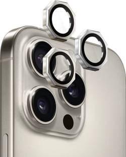 Gripp Back Camera Lens Ring Guard Protector for Apple iPhone 16 Pro | iPhone 16 Pro Max (Natural Titanium)
