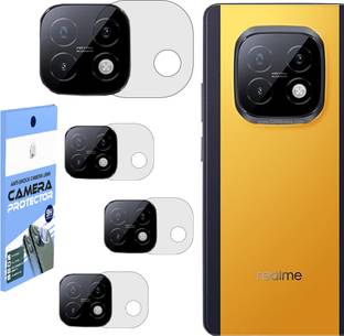 SHIVATRIX Back Camera Lens Glass Protector for REALME NARZO 70 TURBO 5G, [Unbreakable Flexible Polycarbonate Material]