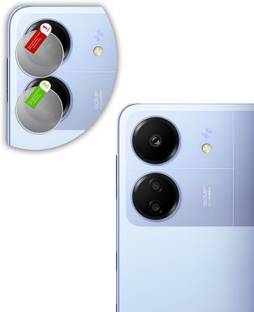 DAFFIN Back Camera Lens Glass Protector for POCO C65