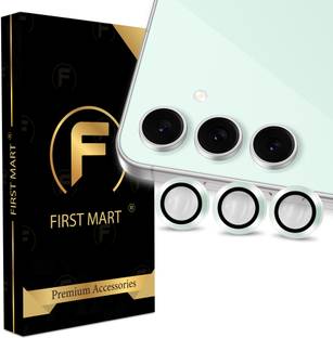 FIRST MART Back Camera Lens Ring Guard Protector for Samsung Galaxy S24 FE 5G, Samsung S24 FE 5G, Mint Camera Rings