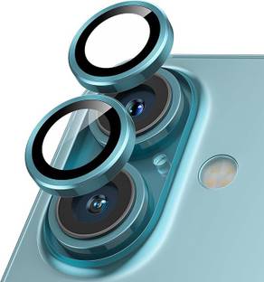 PhoneMistry Back Camera Lens Ring Guard Protector for iPhone 16 Plus