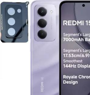 VALKAR Back Camera Lens Glass Protector for REDMI 15 5G