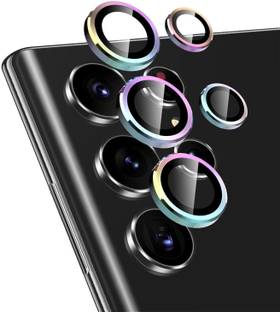 ELEF Back Camera Lens Ring Guard Protector for Samsung Galaxy S22 Ultra Aluminum Alloy Anti Scratch Camera Lens Protector Ring