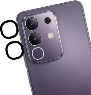 SCRENZO Back Camera Lens Ring Guard Protector for Vivo T4X, Camera Ring For Vivo T4x 5G [ Easy Installation, Case-Friendly]
