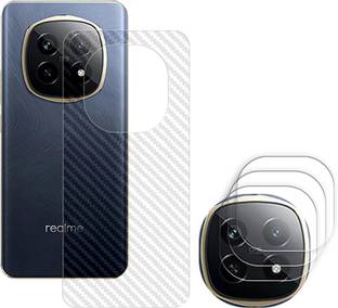 SOMTONE Back Camera Lens Glass Protector for Realme P2 Pro 5G (CAMERA LENS PROTECTOR WITH 1 BACK CARBON FIBER SKIN)