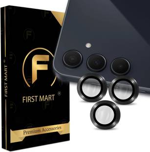 FIRST MART Back Camera Lens Ring Guard Protector for Samsung Galaxy A35 5G, Samsung A35 5G, Black Camera Ring