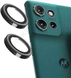 Getpay Back Camera Lens Ring Guard Protector for Moto Edge 50 Fussion –Easy Install-black