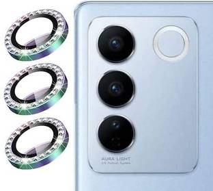 Pratibha Back Camera Lens Glass Protector, Camera Lens Ring Guard Protector for V27
