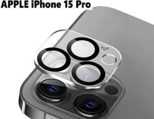 BAlpha Back Camera Lens Glass Protector, Camera Lens Ring Guard Protector for APPLE iPhone 15 Pro, iPhone 15 Pro (CAMERA LENS)