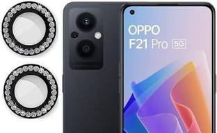 Evett Back Camera Lens Ring Guard Protector for Oppo F21 Pro (5G) Aluminium Ring HD Clarity