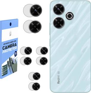 SHIVATRIX Back Camera Lens Glass Protector for XIAOMI REDMI 13 5G, [Unbreakable Flexible Polycarbonate Material]