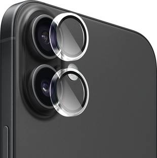 Gripp Back Camera Lens Ring Guard Protector for Apple iPhone 16 | iPhone 16 Plus (Transparent)