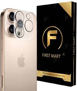 FIRST MART Back Camera Lens Glass Protector for iPhone 16 Pro Max, Apple iPhone 16 Pro Max, Crystal Clear Camera Lens
