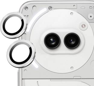 Tech Konnect Back Camera Lens Ring Guard Protector for Nothing Phone 2a, Silver Camera Ring Protector For Nothing Phone (2a)