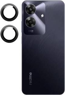 KHR Back Camera Lens Ring Guard Protector for Realme C61 , HQ 9H Camera Glass Metal Ring Protector