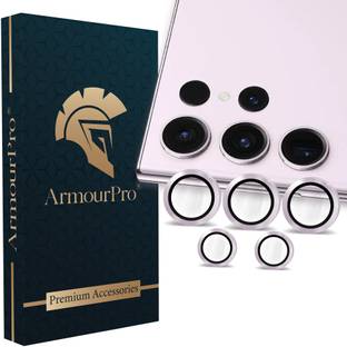 ArmourPro Back Camera Lens Ring Guard Protector for Samsung Galaxy S23 Ultra 5G, Samsung S23 Ultra 5G, Pink Camera Ring