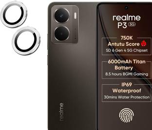 LIKEDESIGN Back Camera Lens Glass Protector for RealMe P3 5G, [RING]