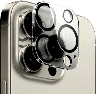 Evett Back Camera Lens Glass Protector for iPhone 15 Pro Max HD Camera Tempered Glass Guard