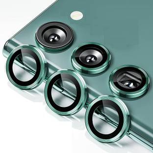 VOSKI Back Camera Lens Ring Guard Protector for Samsung Galaxy S23 Camera Lens Protector Aluminum Alloy Scratch Proof Ring