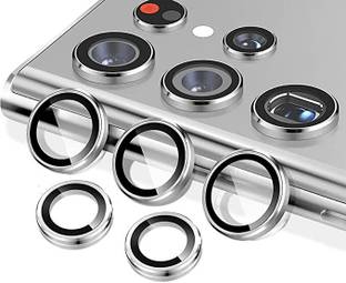 VOSKI Back Camera Lens Ring Guard Protector for Samsung Galaxy S23 Ultra Camera Lens Protector Full Fit Scratch Proof Ring
