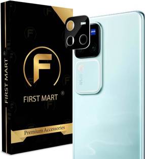 FIRST MART Back Camera Lens Glass Protector for Vivo V30 Pro 5G, Vivo V30 5G, Vivo V30 Pro, Vivo V30, Black Camera Lens