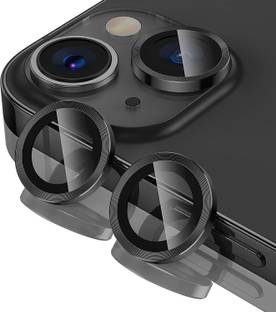EXISITERS Back Camera Lens Ring Guard Protector for Iphone 15, 15 Plus Metal Alloy Anti Scratch Camera Lens Protector ring