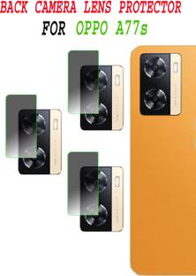 ejzatex Back Camera Lens Glass Protector for OPPO A77s