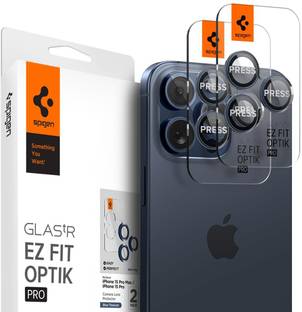 Spigen Back Camera Lens Glass Protector for iPhone 15 Pro, iPhone 15 Pro Max, iPhone 16 Pro, iPhone 16 Pro Max