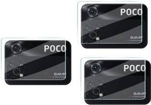 HIRDESH Back Camera Lens Glass Protector for POCO M4 PRO