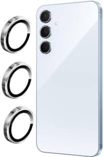 LIKEDESIGN Back Camera Lens Glass Protector, Camera Lens Ring Guard Protector for SAMSUNG Galaxy A55 5G, SAMSUNG A55 5G, [RING]