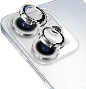 MOBCART Back Camera Lens Glass Protector, Camera Lens Ring Guard Protector for Oppo Reno 14 5G – 9H Tempered Glass, HD Clarity, Scratch-Resistant, Silver Ring
