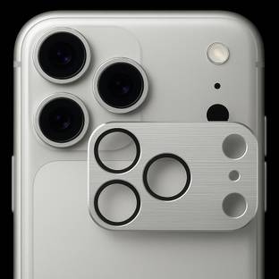 Bulkwala.com Back Camera Lens Ring Guard Protector for Camera Lens for iPhone 17 Pro - Alloy Metal Cover- Scratch Resistant