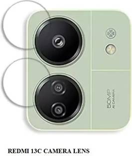 RUNEECH Back Camera Lens Glass Protector for REDMI 13C, Redmi 13 4g EDGE TO EDGE CAMERA LENS